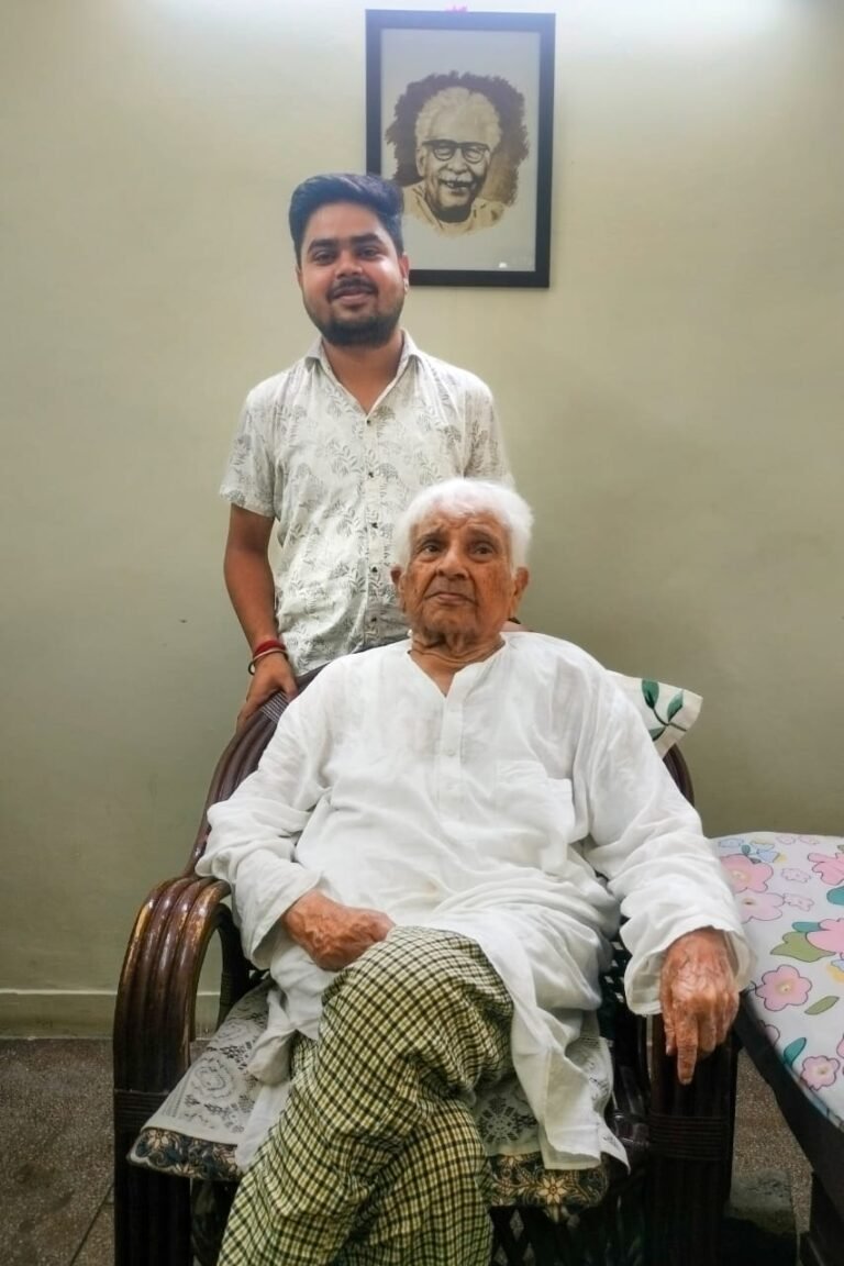 विश्वनाथ त्रिपाठी से एक मुलाक़ात